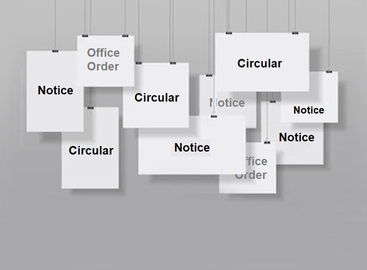 Notices/Circulars